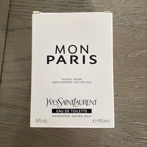 Brand NIB Mon Paris Yves Saint Laurent 3 oz perfume